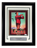Gary Player Signed Framed 8x10 1995 Lexus Challenge Pamphlet JSA QR