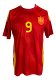 Gavi Spain Signed Red Soccer Jersey BAS