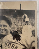 Lou Gehrig Eleanor Gehrig Signed 8x10 Yankees 1936 WS Type 1 Photo PSA/DNA