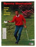 The Sports Integrity George Archer Signed Masters Champion 1969 Sports Illustrated Magazine BAS features the April 21, 1969 cover with Archer, and is autographed "George Archer 1969.