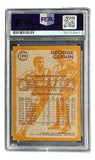 George Gervin Signed 1981 Topps #106 Spurs Trading Card PSA/DNA