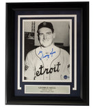 George Kell Detroit Tigers Signed Framed 8x10 Photo BAS Sports Integrity