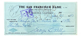 George Kelly New York Giants Signed January 23 1943 Personal Bank Check BAS Sports Integrity