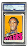 George McGinnis Signed 1972/73 Topps #183 Pacers Rookie Card PSA/DNA