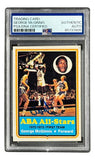 George McGinnis Signed 1973/74 Topps #180 Pacers Trading Card PSA/DNA