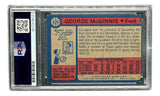 George McGinnis Signed 1974/75 Topps #220 Pacers Trading Card PSA/DNA