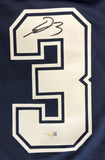 George Pickens Signed Dallas Cowboys Navy Nike Game Replica Jersey JSA QR