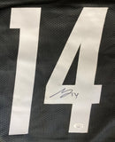 George Pickens Pittsburgh Signed Custom Black Football Jersey JSA