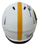 George Pickens Signed Pittsburgh Steelers Lunar Eclipse Mini Speed Helmet JSA - Sports Integrity