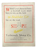 Georgia Tech Yellow Jackets 1924 Football Yearbook Program George Gardner Cover