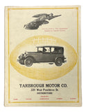 Georgia Tech Yellow Jackets 1926 Football Yearbook Program Owen Poole Cover