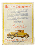Georgia Tech Yellow Jackets 1929 Football Yearbook Program Harrell Rusk Cover