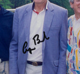 Gerald Ford George H. Bush Signed Framed 8x10 Photo BAS LOA Sports Integrity