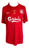 Steven Gerrard Signed Liverpool Reebok 2005 Champions League Soccer Jersey BAS