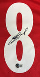 Steven Gerrard Signed Liverpool Reebok 2005 Champions League Soccer Jersey BAS