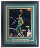 Giannis Antetokounmpo Signed Framed 11x14 Milwaukee Bucks Dunk Photo JSA