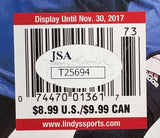 Giannis Antetokounmpo Bucks Signed 2017/18 Lindy Sports Basketball Magazine JSA