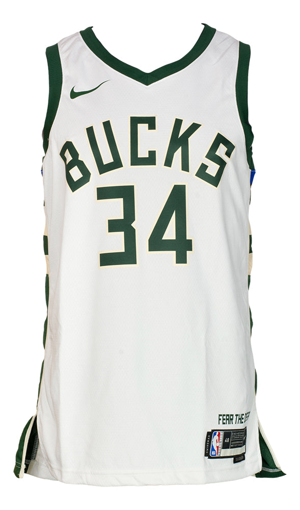 giannis antetokounmpo jersey signed 