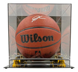 Giannis Antetokounmpo Bucks Signed NBA Wilson I/O Basketball BAS w/ Case