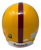 Joe Gibbs Sonny Jurgenson Signed Redskins FS Authentic Helmet HOF Insc JSA Holo
