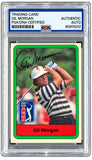 Gil Morgan Signed 1982 Donruss PGA #18 Trading Card PSA/DNA