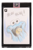 Cookie Monster Original 1/1 Sketch Card Signed by Artist Guy Gilchrist