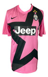 Giorgio Chiellini Signed Juventus Pink Nike Soccer Jersey BAS