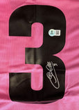 Giorgio Chiellini Signed Juventus Pink Nike Soccer Jersey BAS