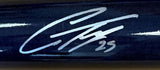 Gleyber Torres Detroit Tigers Signed Navy/Gray Marucci GT25 Player Model Bat BAS