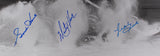 Gordie Howe Marty Howe Mark Howe Signed Framed Houston Aeros 16x20 Photo BAS Sports Integrity