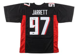 Grady Jarrett Atlanta Signed Black Football Jersey BAS