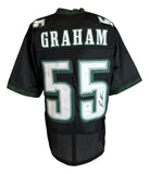 Brandon Graham Philadelphia Signed Black Football Jersey 2 JSA QR Hologram