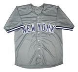 Graig Nettles New York Signed Gray Baseball Jersey JSA