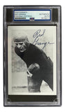 Red Grange Signed 4x6 Chicago Bears Photo PSA/DNA