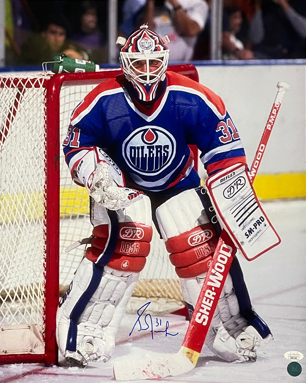 Grant Fuhr Signed Autographed Edmonton Oilers Hockey Jersey - JSA COA
