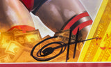 Greg Horn Signed Framed 11x17 Harley Quinn Blood Money Gold Photo BAS Sports Integrity