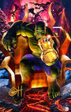 Greg Horn Signed 11x17 Immortal Hulk Photo BAS
