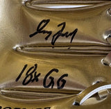 Greg Maddux Atlanta Braves Signed Mini Gold Glove Award 18x GG PSA/DNA