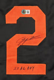 Gunnar Henderson Baltimore Signed Black Baseball Jersey 23 AL ROY BAS