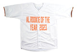 Gunnar Henderson Baltimore Signed White Baseball Jersey BAS