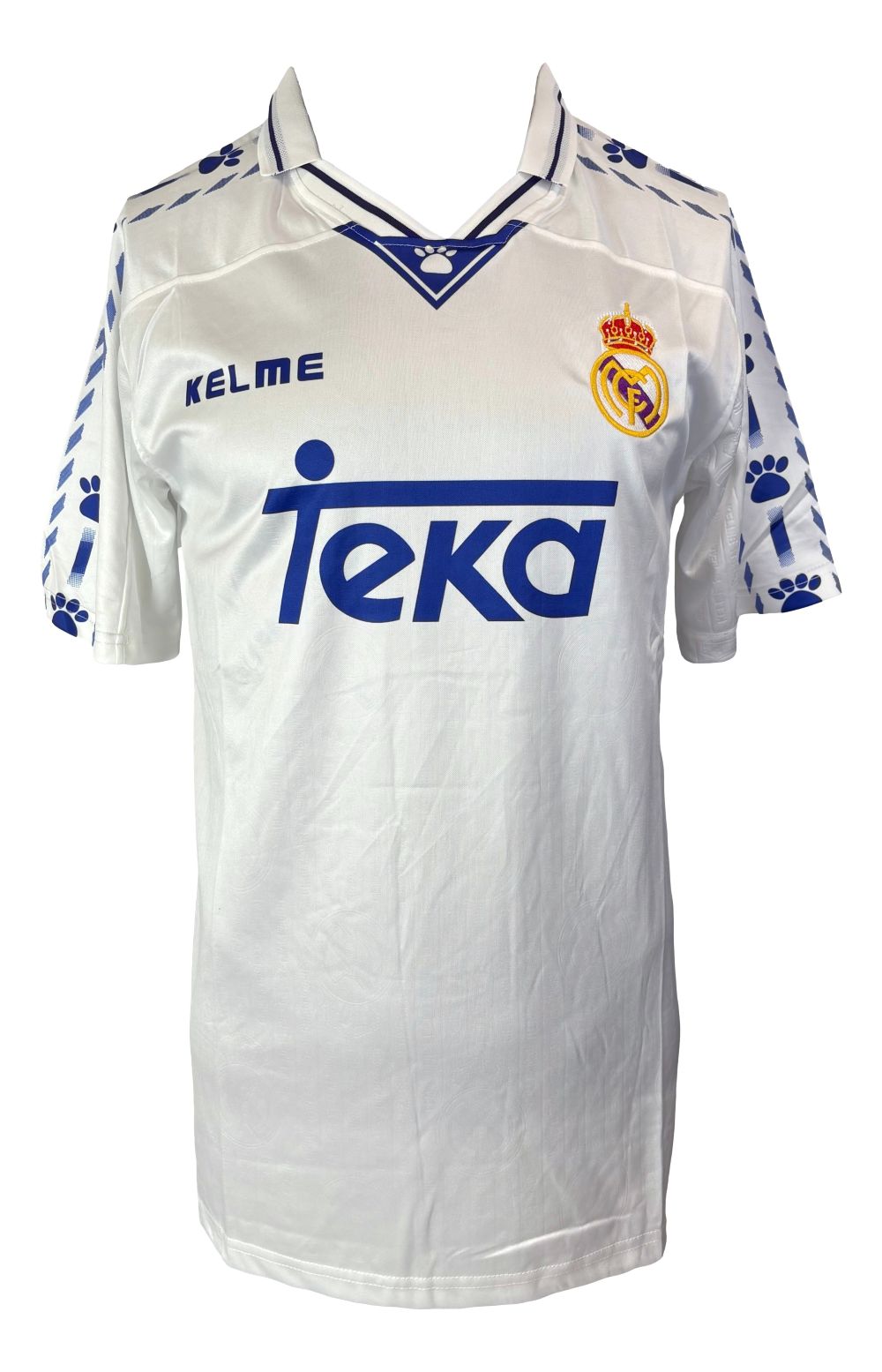 Guti Hernandez Signed Real Madrid Kelme Soccer Jersey BAS - Sports