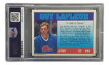 Guy LaFleur Signed 1991 Score #293 Montreal Canadiens Hockey Card PSA/DNA Sports Integrity