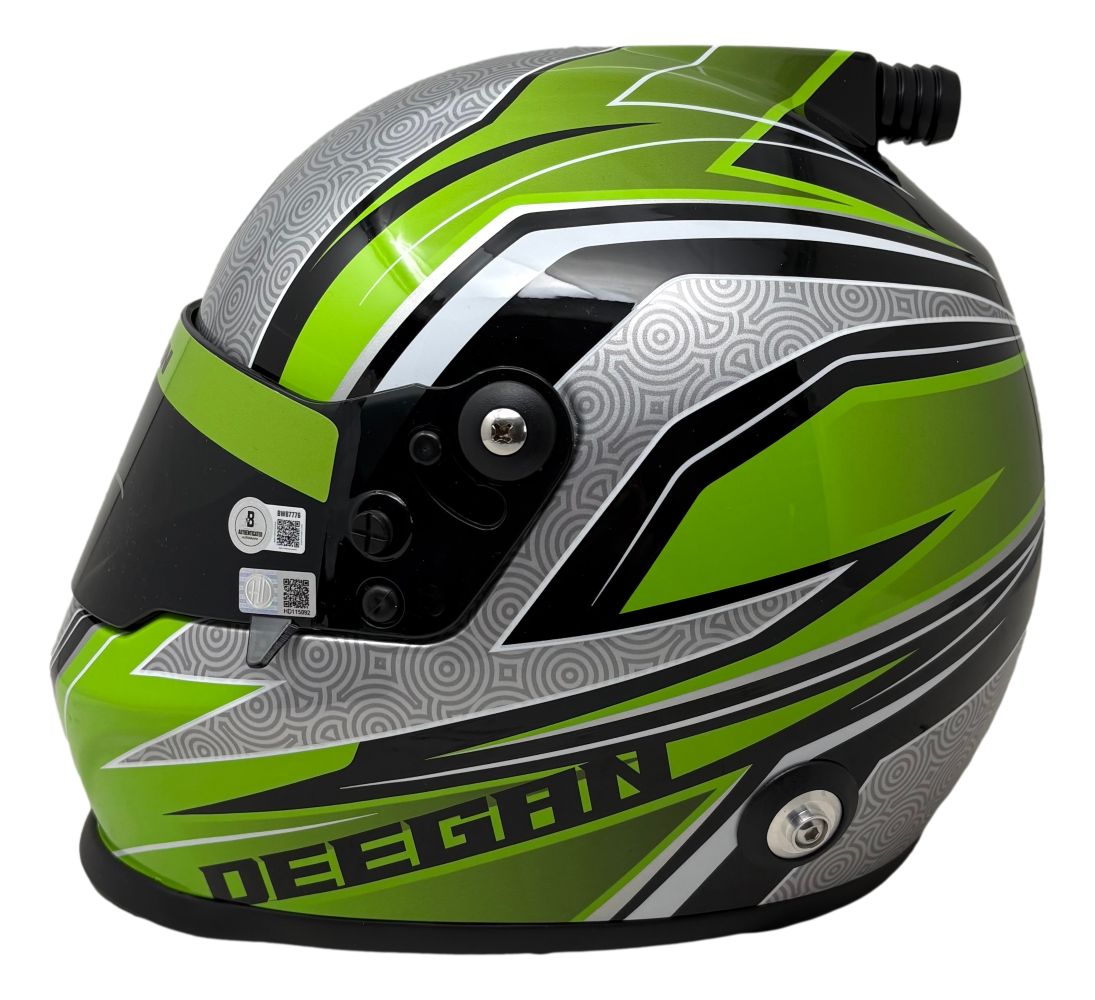 Hailie Deegan Signed NASCAR Full Size Replica Racing Helmet BAS ...