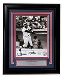 Hank Aaron Signed Framed 8x10 Atlanta Braves Photo MLB Hologram