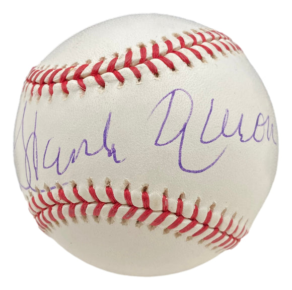 Hank Aaron Milwaukee Braves Signed Official MLB Baseball BAS AC40955 Sports Integrity