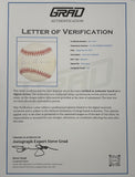 Hank Aaron Milwaukee Braves Signed Official NL Baseball Grad LOA