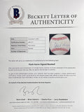 Hank Aaron Milwaukee Braves Signed National League Baseball BAS LOA 471 Sports Integrity