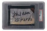 Hank Aaron Signed Slabbed Atlanta Braves 2 Inscription Cut Sig PSA/DNA 85076463 - Sports Integrity