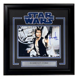 Harrison Ford Signed Framed 8x10 Star Wars Han Solo Photo PSA/DNA