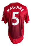 Harry Maguire Signed Manchester United Adidas Soccer Jersey BAS